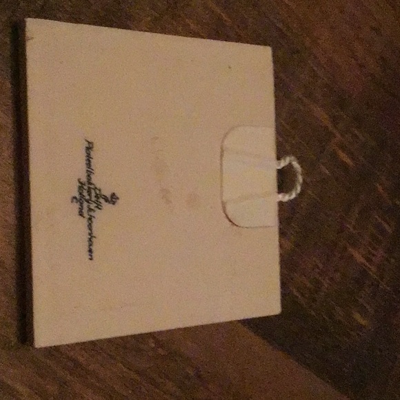 Vintage Delft Wall Tile with Hanger - 3 inch Square - Delft Holland - Picture 2 of 3